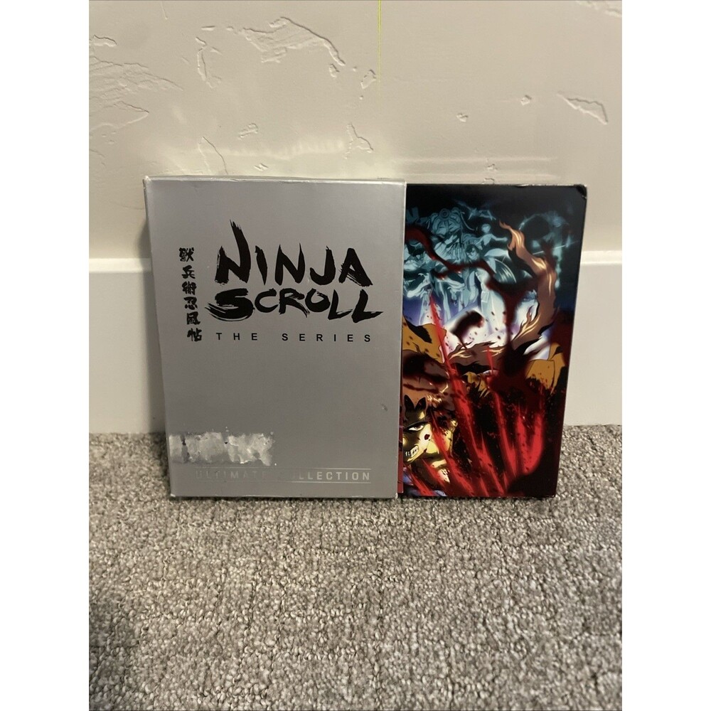 Ninja Scroll The Series Ultimate Collection Anime Dvd Box Set 4 Disc Set
